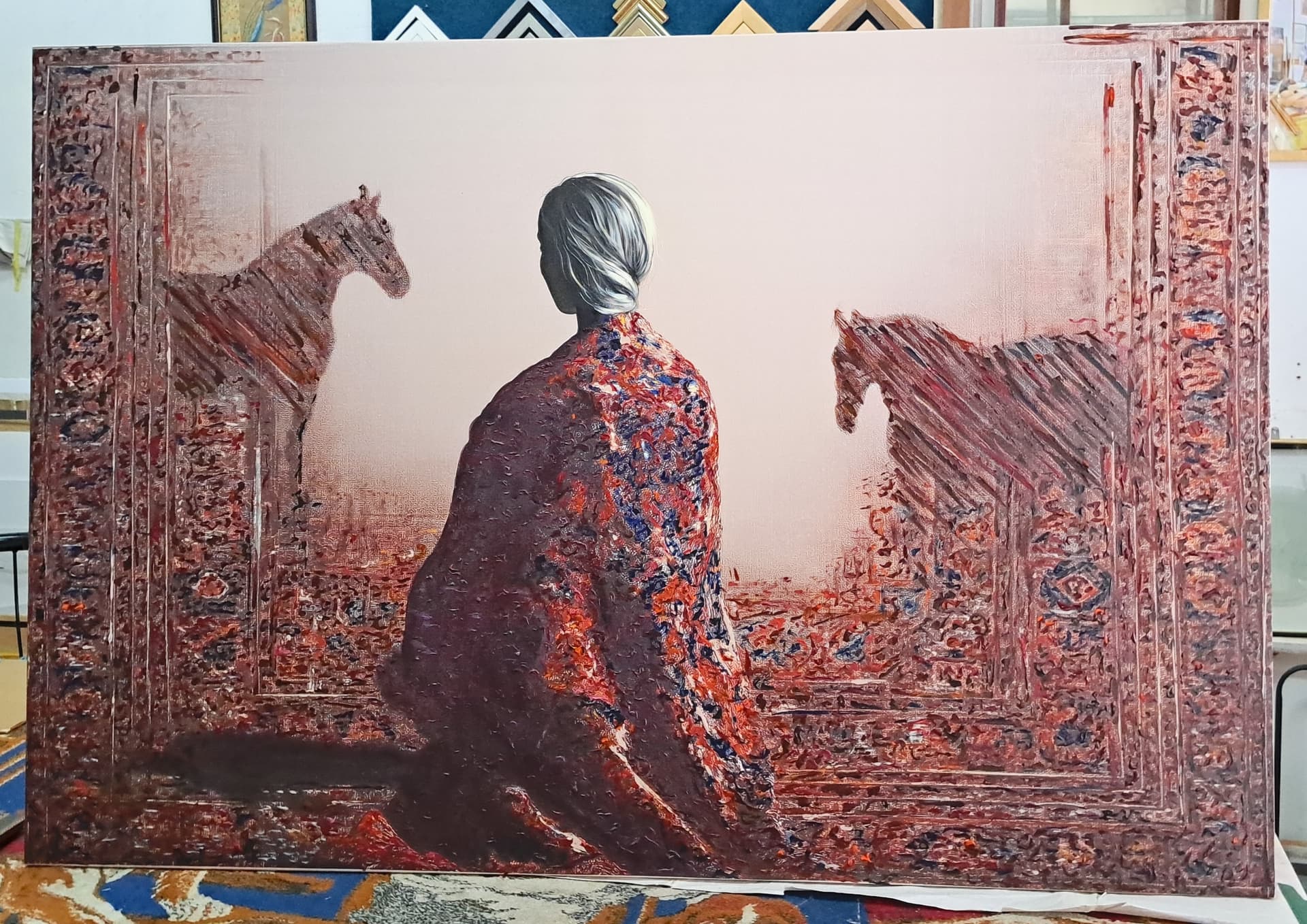 Expert canvas stretching and gallery wrap service. Museum-quality finishing for fine art prints and paintings.