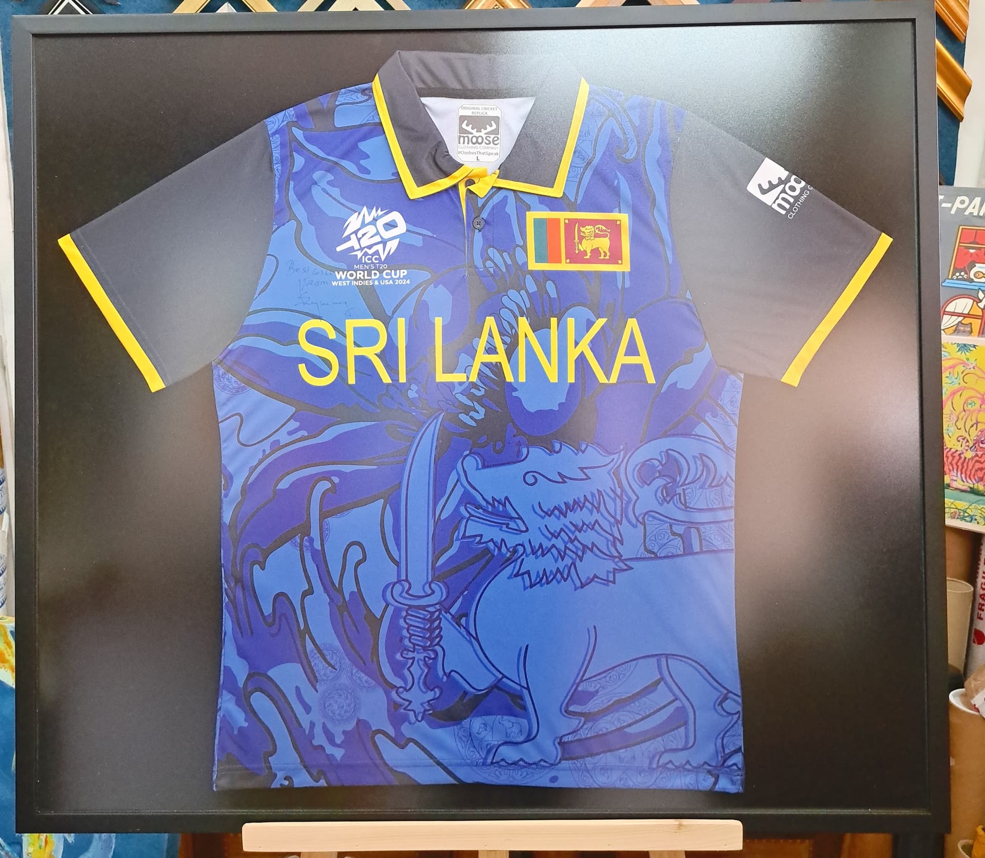 Professional jersey framing with shadow box display. Preserve signed sports memorabilia with museum-quality framing.