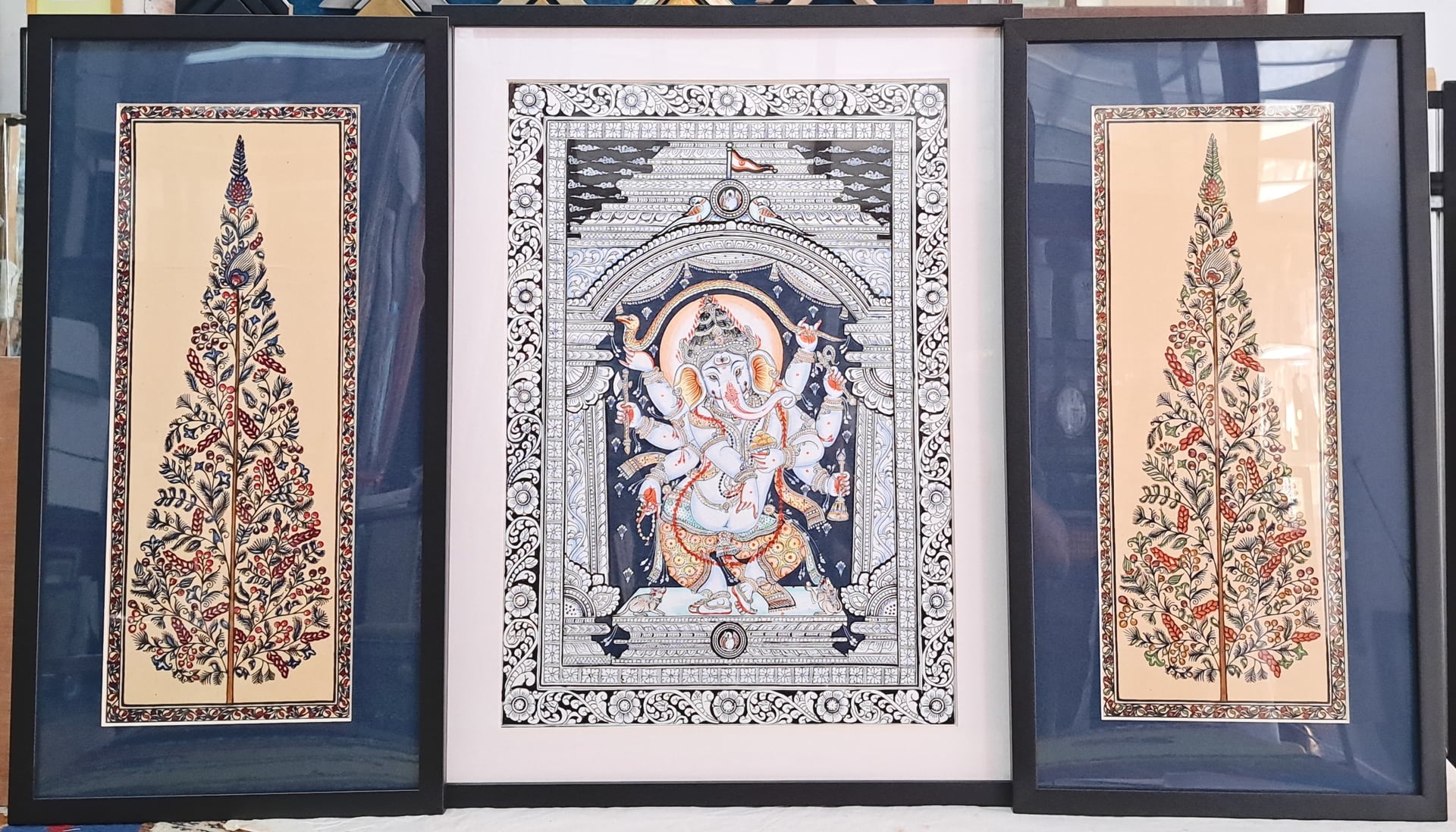 Expert framing for thangka, religious artwork, and sacred pieces. Respectful presentation with conservation-grade materials.