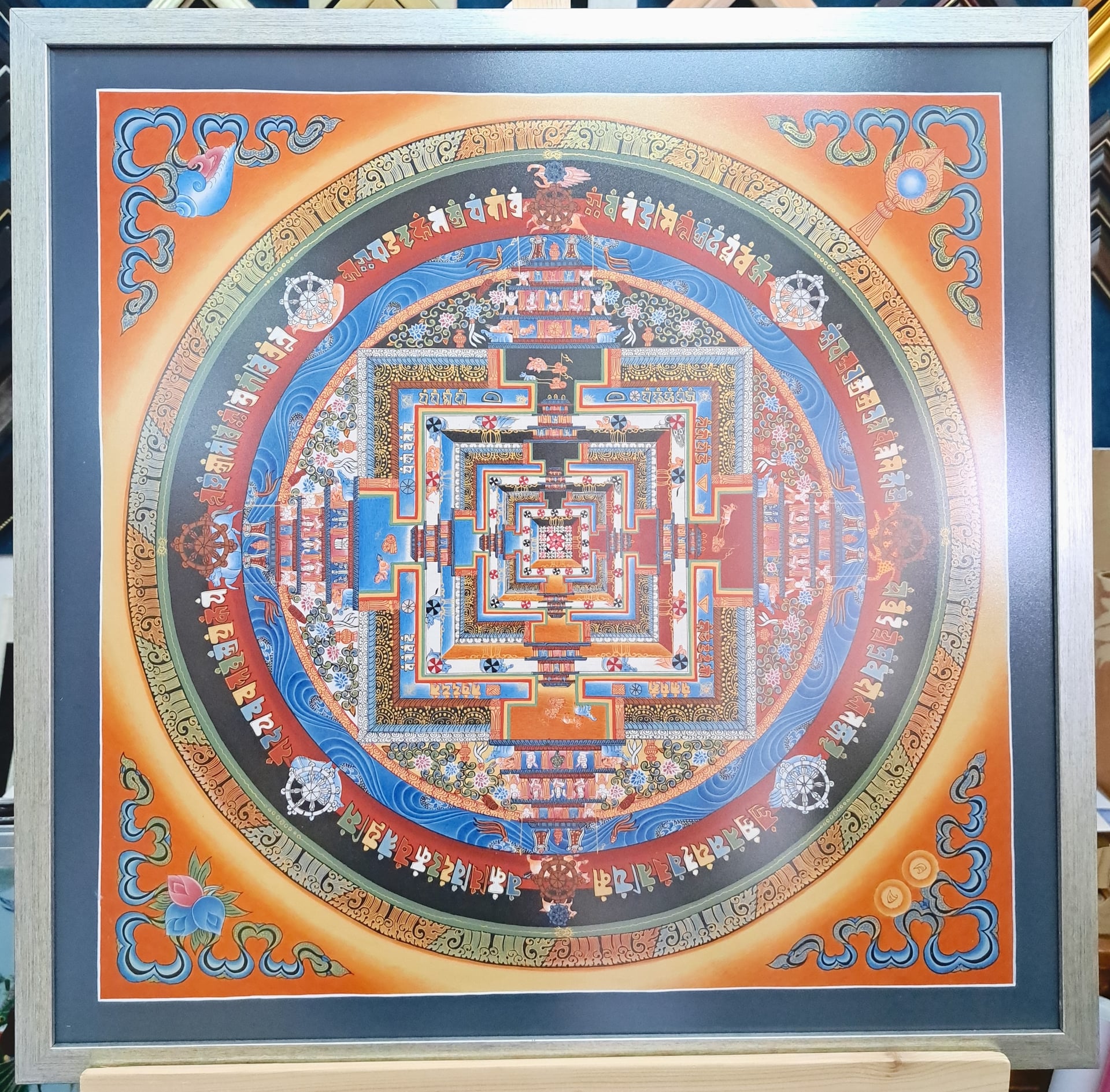 Professional framing for Buddhist thangkas and religious artwork. Museum-quality mounting and protective glazing.