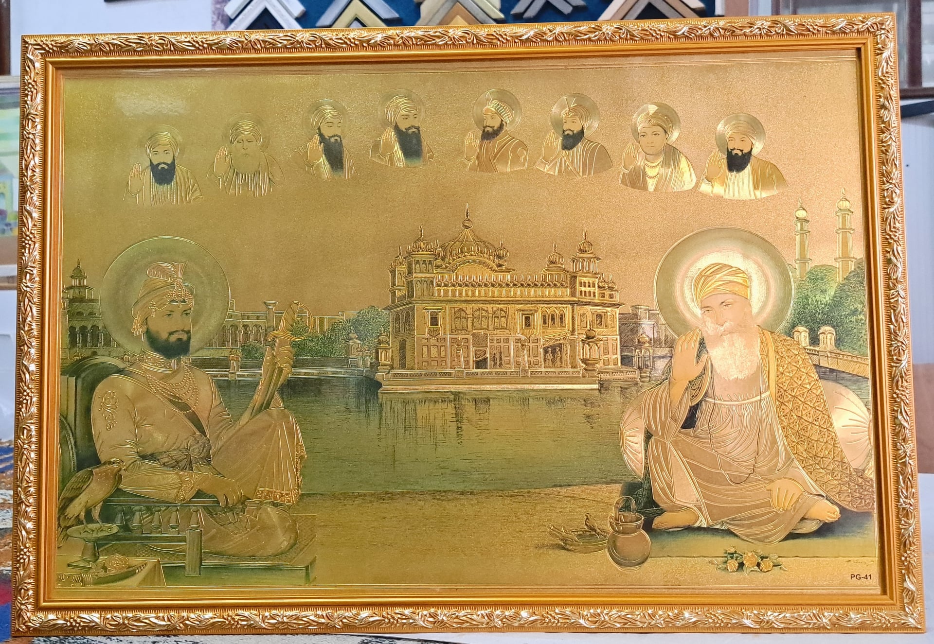Expert framing for Sikh gurdwara artwork and religious imagery. Respectful presentation with conservation-grade materials and traditional styling.